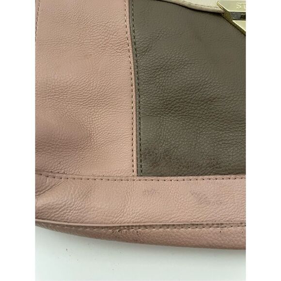 Steve Madden Women's Multicolor Colorblock  Shoulder laptop Hand Bag Purse Large - Picture 4 of 9